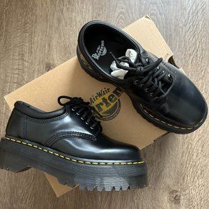 Dr. Martens 8053 Leather Platform Casual Shoes | Color: Black | NEW IN BOX